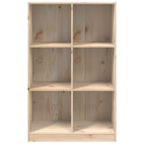 Bookcase 70x33x110 cm Solid Wood Pine 836141