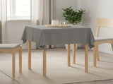 Table Cloth 5 pcs Rectangular Light Grey 140 x 140 cm 42040444