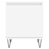 Bedside Cabinets 2 pcs White 40x30x50 cm Engineered Wood 826829