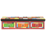 TV Cabinet Multicolour 100 x 30 x 24 cm Solid Mango wood 4017578