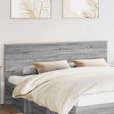 Headboard Grey Sonoma Engineered wood 888392