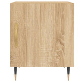 Bedside Cabinets 2 pcs Sonoma Oak 40x40x50 cm Engineered Wood 827523