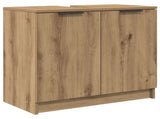 Bathroom Furniture Set 4 pcs Artisan Oak Engineered Wood 3416028
