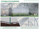 Walk-In Lean to Wall Tunnel Greenhouse 79525488