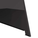 Fire Pit Black 50 x 50 x 95 cm Steel 858940