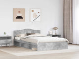 Bed Frame with Headboard Concerte 120 x 190 cm Solid Pine Wood 3412928