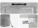 Wall-Mounted TV Cabinet Concrete Grey 78.5 x 41 x 30 cm 899368
