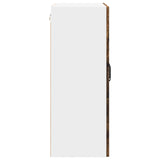 Wall Cabinet PORTO Smoked Oak 60 x 31 x 80 cm Engineered Wood 885400