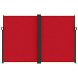 Retractable Side Awning Red 220x1000 cm 4004777