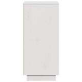 Sideboard White 31.5x34x75 cm Solid Wood Pine 813352