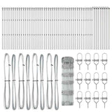 Ground Fix Welded Wire Fence 100 x 0.8 m 3351385