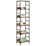 Bookshelf 5-Tier 50x33x188.5cm Engineered Wood Old Wood 882757