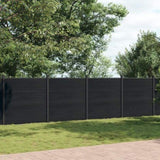 Fence Panel Grey 872x186 cm WPC 3282793