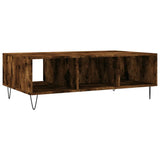 Coffee Table Smoked Oak 104x60x35 cm Engineered Wood 827089