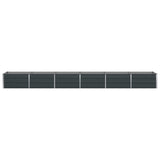Planter Anthracite 480 x 80 x 45 cm Steel 42018200