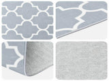 Rug Runner ORIZ 1150 gsm Grey and White 42045438