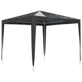 Professional Party Tent 2.5x2.5 m Anthracite 90 g/m 48507
