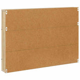 Magazine Rack 2 pcs Sonoma Oak 100 x 12 x 70 cm Engineered Wood 890855