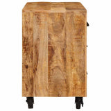 Side Cabinet with Drawer Brown 70 x 38 x 63 cm Solid mango wood 4104601