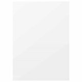 Decor Panels 50 pcs White 30 x 42 x 0.27 cm Engineered Wood 885584