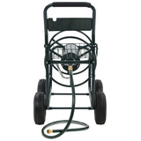 Garden Hose Trolley with 1/2" Hose Connector 75 m Steel 143777