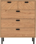 ZNTS Leon 3+2 Drawer Chest 100-102-179