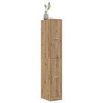 Apothecary Cabinet Artisian Oak 30x41x174.5 cm Engineered Wood 3309635