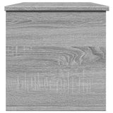 Storage Box Grey Sonoma 102x35x35 cm Engineered Wood 840693