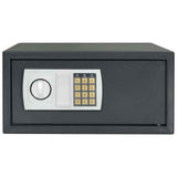 Digital Safe with Lock Dark grey 42 x 37 x 20 cm Steel 42011317