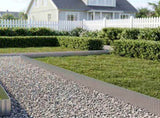 Lawn Edging 20 m x 30 cm Galvanised Steel Silver 42030147