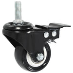 32 pcs Swivel Casters with Brakes 50 mm 277935