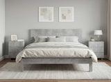 Bedside Cabinet 2 pcs Concrete Grey 33.5 x 34.5 x 60 cm 8011430