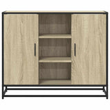 ZNTS Sideboard Sonoma Oak 92x35x76 cm Engineered Wood 849015