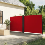 Retractable Side Awning Red 180x600 cm 4004642