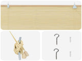 Roller Blind Natural 130 x 160 cm Bamboo 42039754