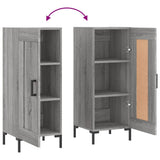 Sideboard Grey Sonoma 34.5x34x90 cm Engineered Wood 830450