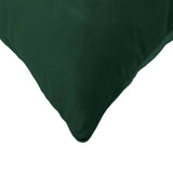 Cushion Cover 12 pcs HEERLEN Dark Green 40 x 80 cm Velvet 909822