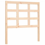 Bed Frame without Mattress 90x200 cm Solid Wood 3193971