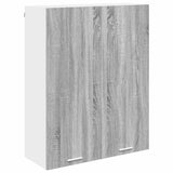 Hanging Cabinet Grey Sonoma 80 x 31 x 100 cm Engineered Wood 884367