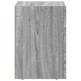 Bedside Table 2 pcs Grey Sonoma 29.5 x 33.5 x 50 cm 891237