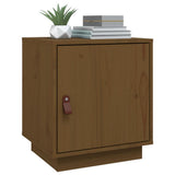 Bedside Cabinets 2 pcs Honey Brown 40x34x45 cm Solid Wood Pine 818282
