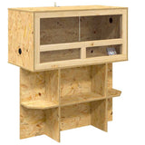 Terrarium Brown 80 x 40 x 90 cm OSB 3397893