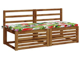 2-Piece Bench Cushions SOEST 2 pcs 100% Polyester Multicolour 949291