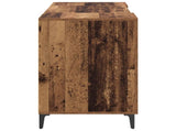 Desk with Storage Old Wood 140 x 50 x 75 cm Engineered Wood 8004202