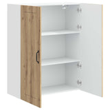 Wall Cabinet LUCCA Artisan Oak 80 x 31 x 100 cm Engineered Wood 885154