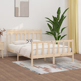 Bed Frame without Mattress Solid Wood Pine 160x200 cm 3107038