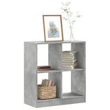 Bookcase Concrete Grey 68.5x32x75 cm Engineered Wood 852810