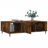 Coffee Table Smoked Oak 104x60x35 cm Engineered Wood 827081