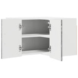 Wall Corner Cabinet LUCCA Grey Sonoma 57 x 57 x 40 cm 884961