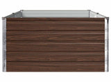Raised Garden Bed Black 160 x 80 x 55 cm cold-rolled steel 8006396